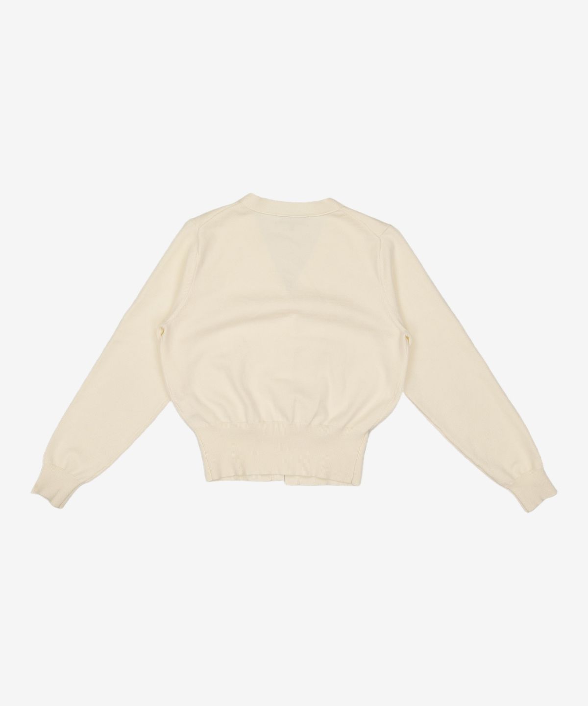 제너럴 아이디어(GENERAL IDEA) WOMAN GNRL 에센셜 베이직 가디건 [IVORY] / WBC1L04504 S