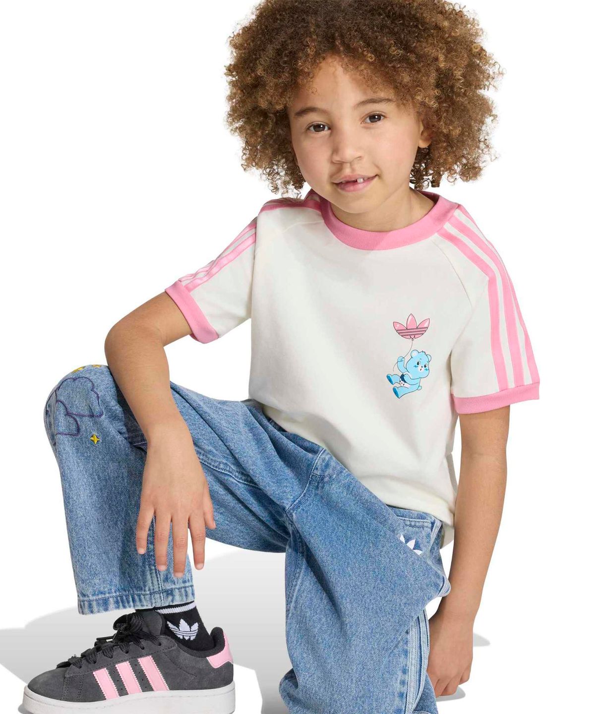 아디다스 키즈(ADIDAS KIDS) adidas Care Bears 티 키즈 - 오프 화이트 / KS4199