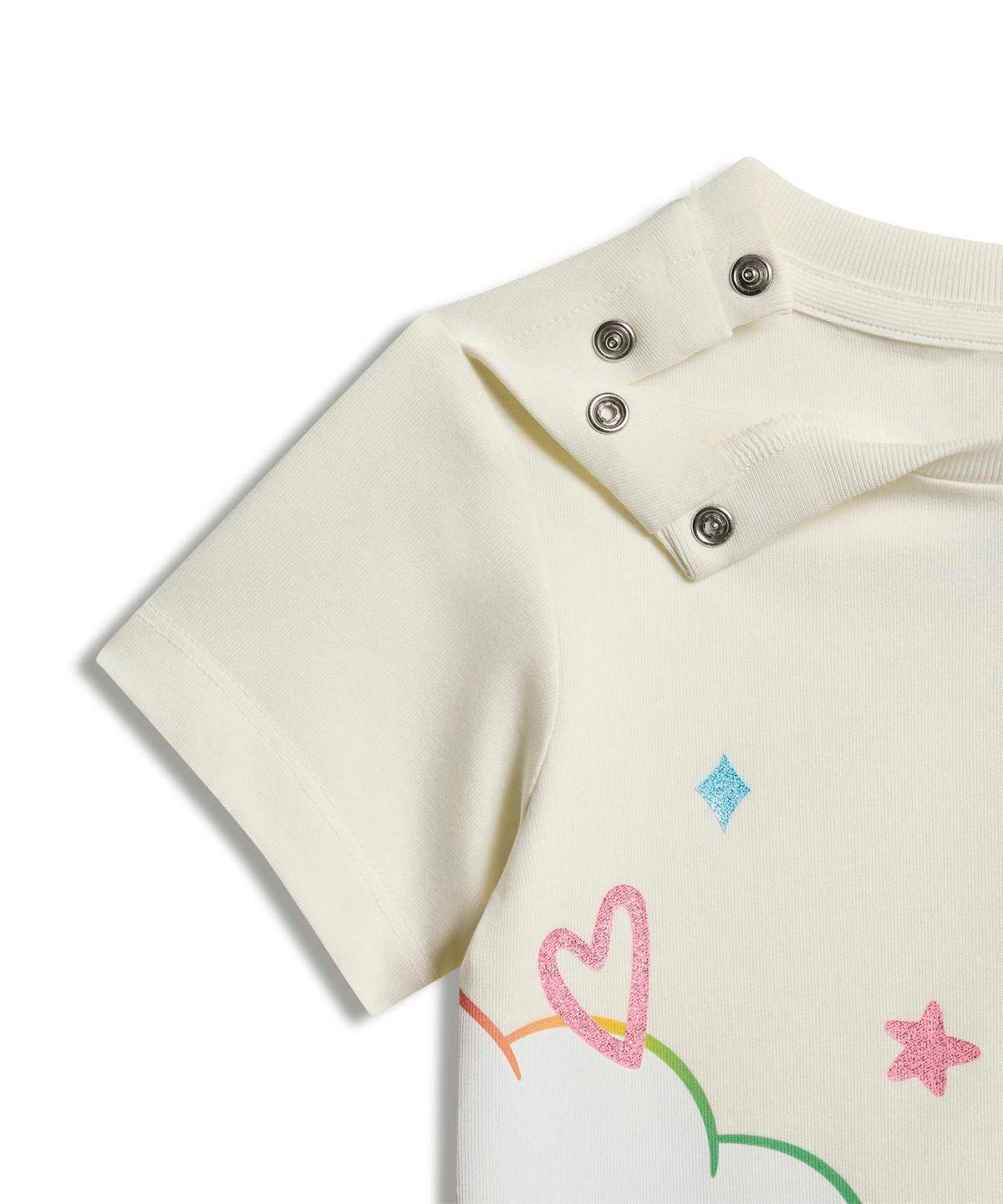 아디다스 키즈(ADIDAS KIDS) adidas Care Bears 쇼츠 티 세트 인펀트 - 오프 화이트 / KS4226