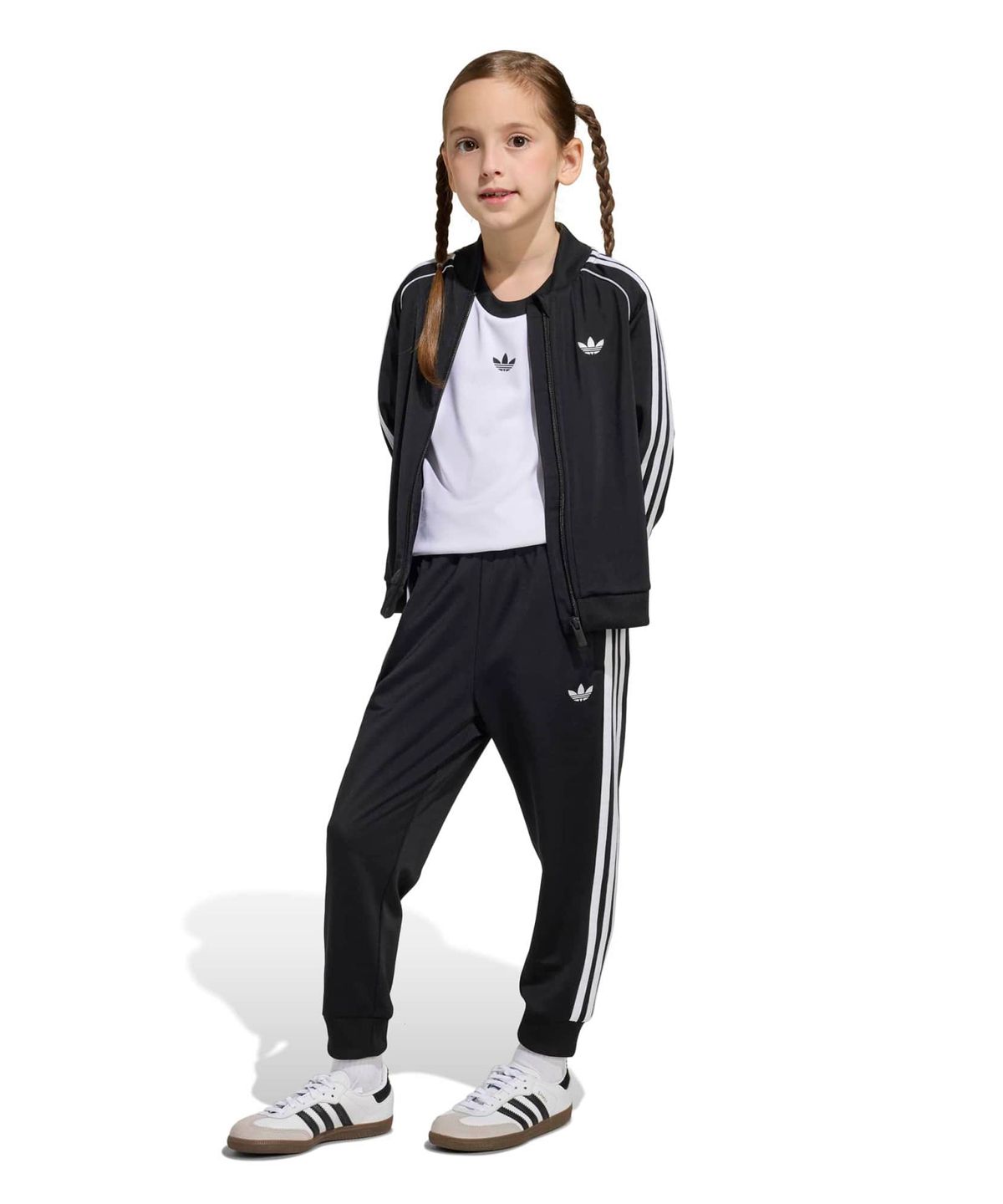 아디다스 키즈(ADIDAS KIDS) SST 트랙수트 키즈 - 블랙 / KD5741