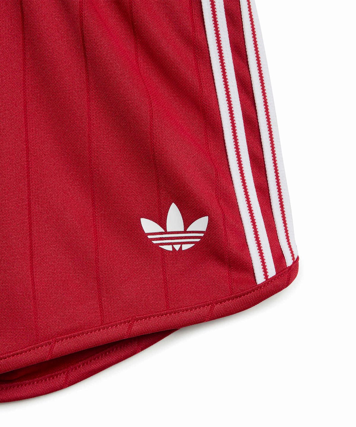 아디다스 키즈(ADIDAS KIDS) 핀스트라이프 스프린터 쇼츠 티 세트 인펀트 - 화이트 / KT4363