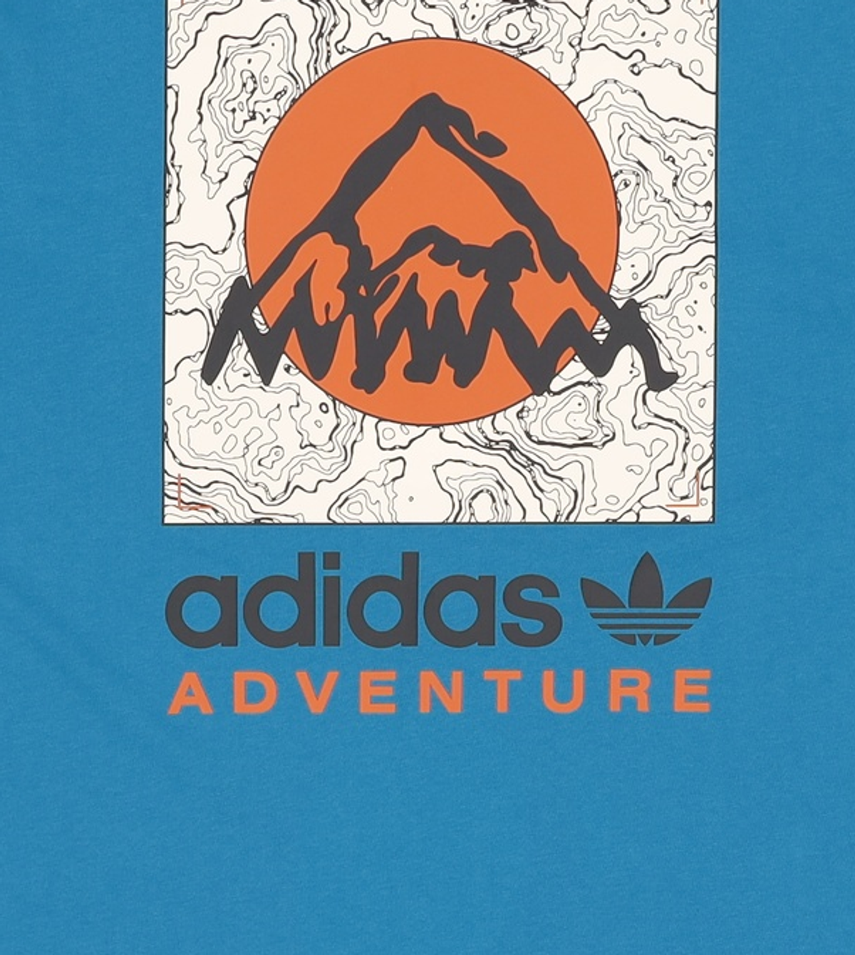 아디다스(ADIDAS) 어드벤쳐 마운틴 백 티 - 블루 / IC2362 L