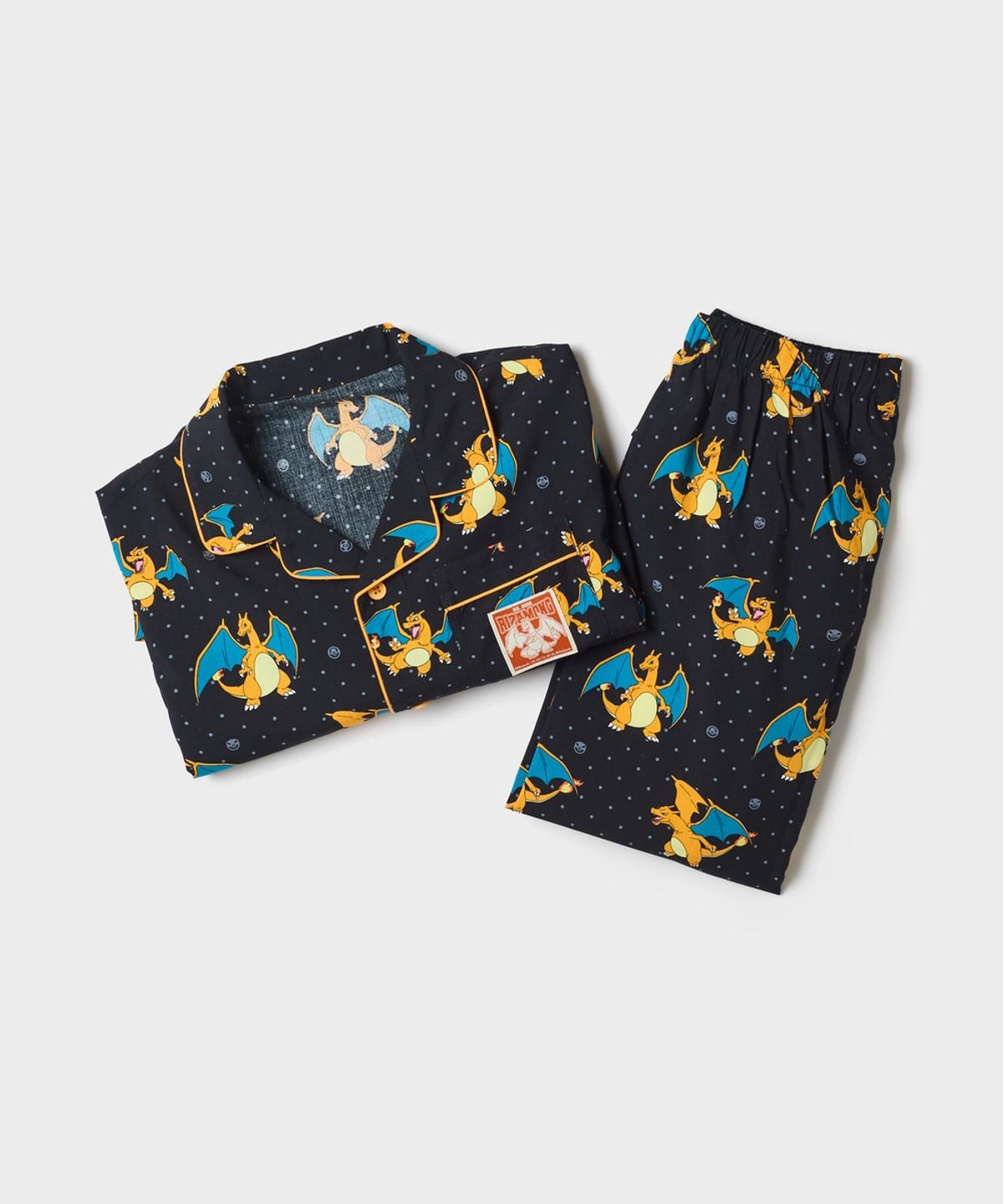 스파오 키즈(SPAO KIDS) [키즈] (포켓몬) 긴팔 파자마(Black)_SPPPG49KU4