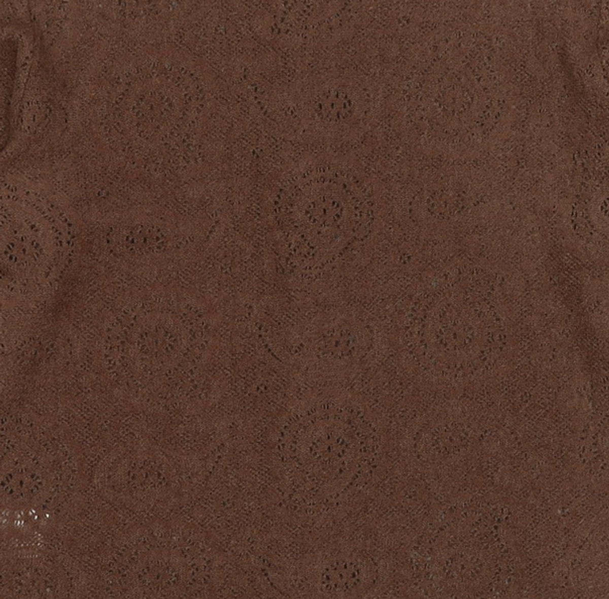 포에브(POEV) Flower Mix Button Cardigan - Brown FREE