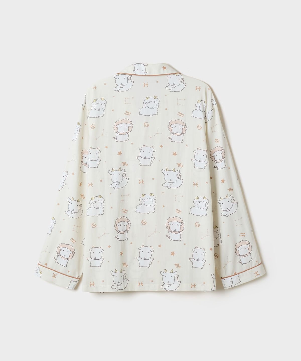 스파오(SPAO) [가나디] 긴팔 파자마(Ivory)_SPPPG49U07
