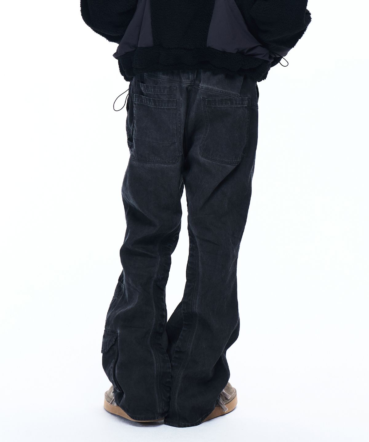 알에스에스씨(RSSC) CUTLINE WASHED FLARE PANTS - LUNA