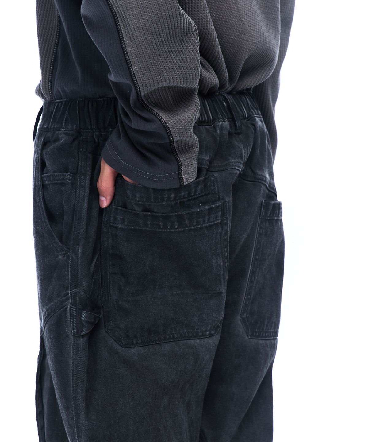 알에스에스씨(RSSC) CUTLINE WASHED FLARE PANTS - LUNA