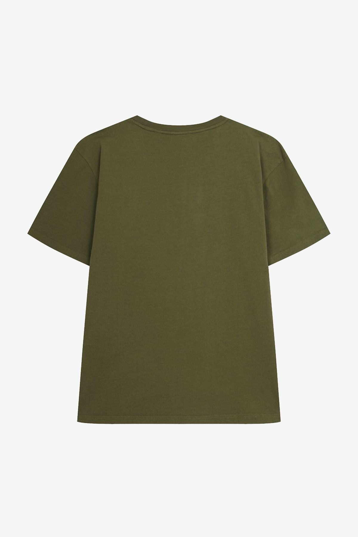 르몽생미셸(LE MONT ST MICHEL) Port Print T-Shirt_Khaki