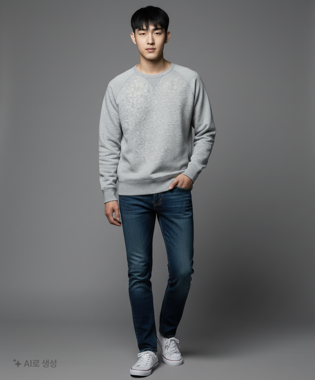 유니클로(UNIQLO) 맨투맨/스웨트셔츠 L