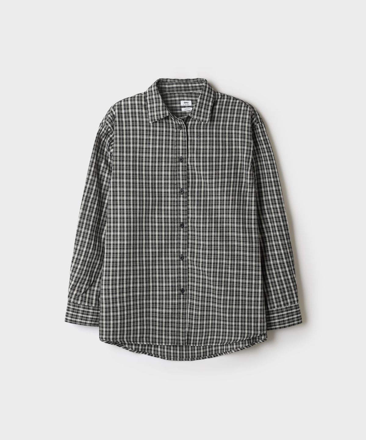 스파오(SPAO) 여성 오버핏 체크 셔츠_SPYCG49W01