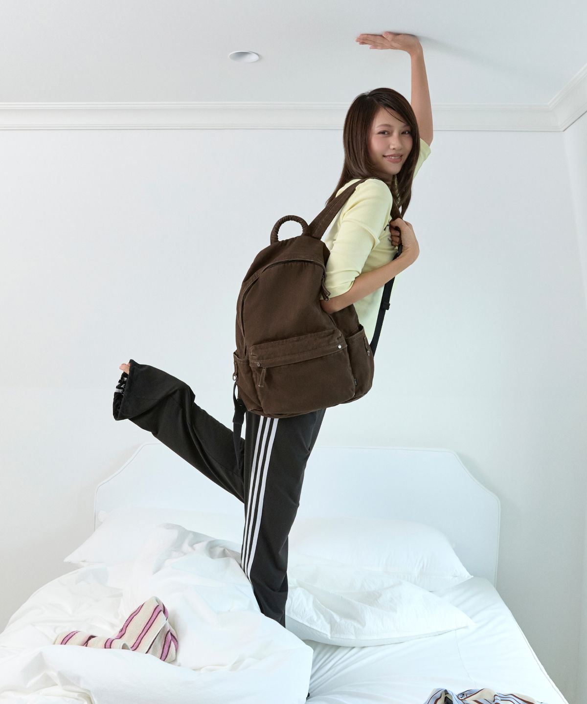 스탠드오일(STAND OIL) Day Backpack · 데이 백팩 / 브라운