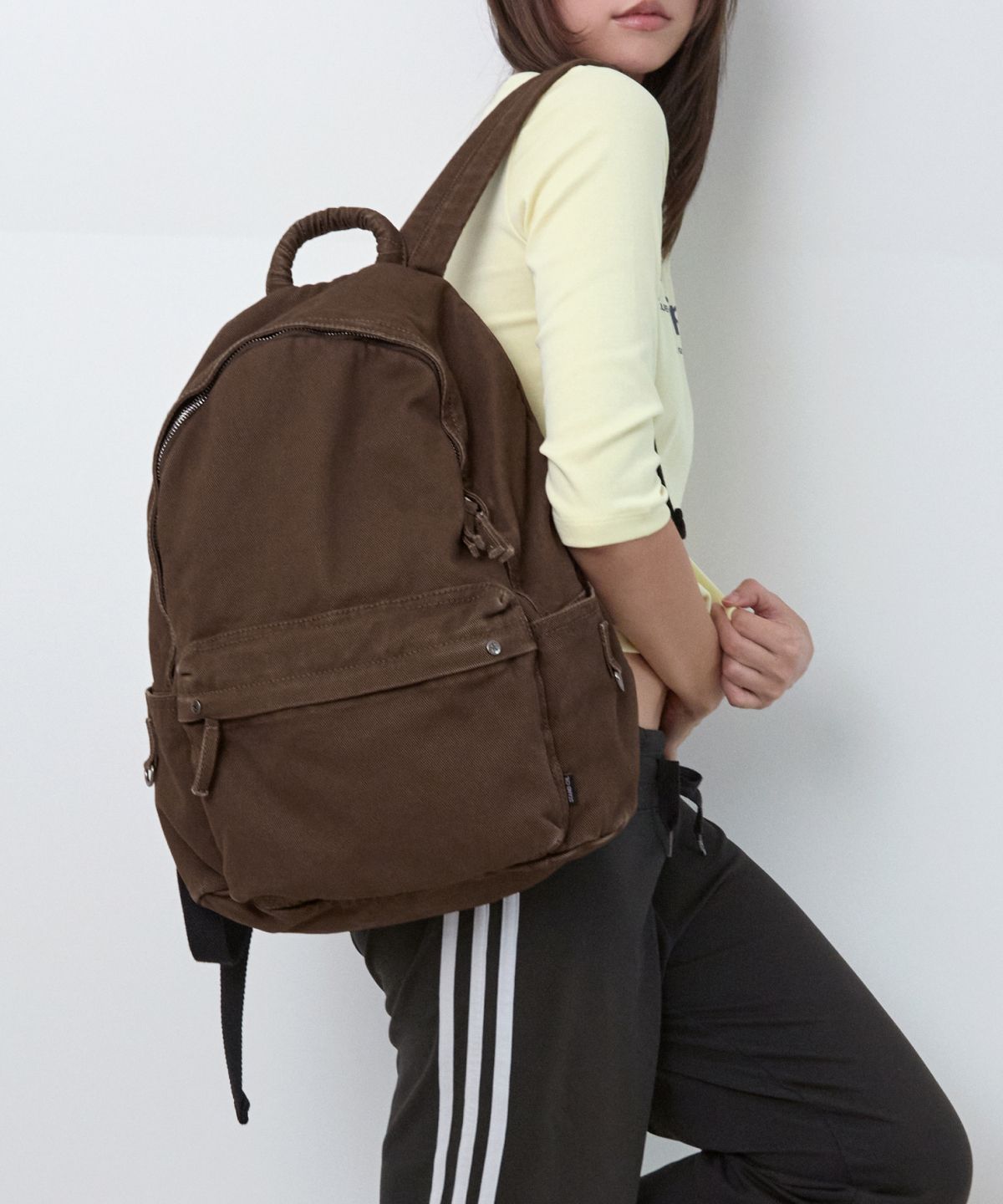 스탠드오일(STAND OIL) Day Backpack · 데이 백팩 / 브라운