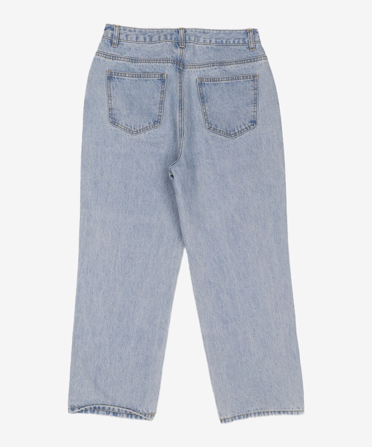 미쏘(MIXXO) 9부 와이드핏 데님 MIWTJB617J 28