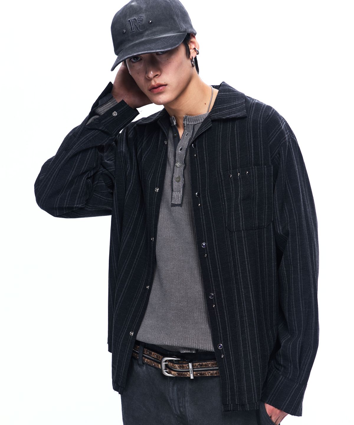 알에스에스씨(RSSC) LUNA WESTERN BALL CAP - GRAY