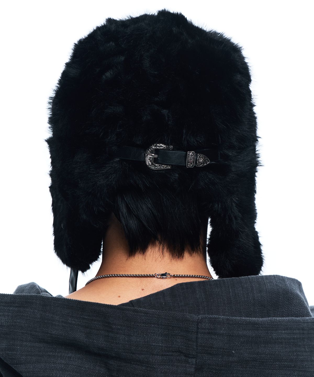 알에스에스씨(RSSC) WESTERN RIVET TROOPER HAT - BLACK