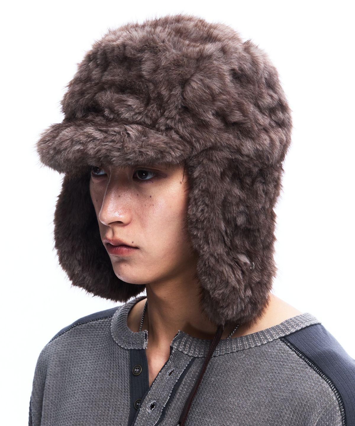 알에스에스씨(RSSC) WESTERN RIVET TROOPER HAT - BROWN