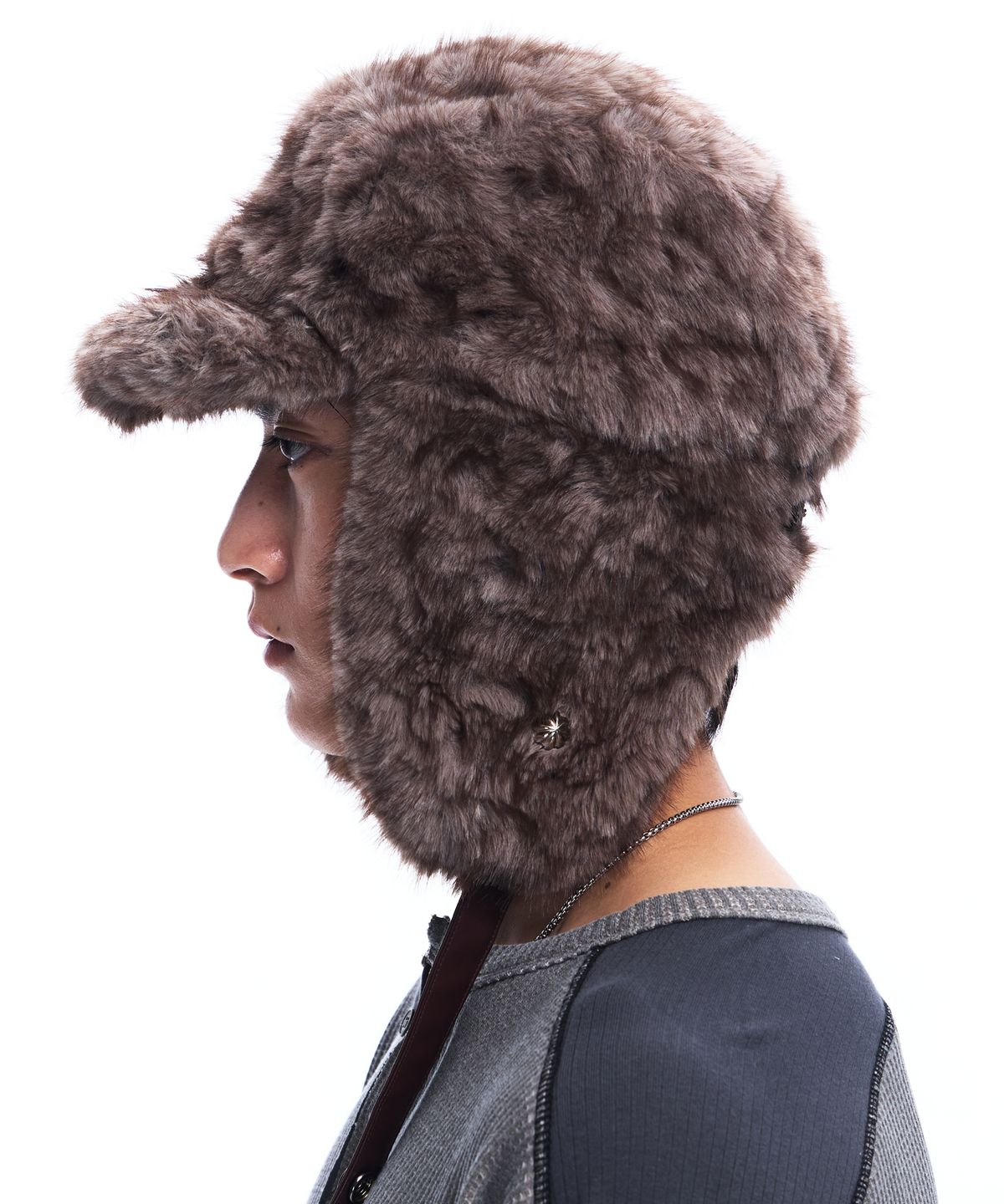 알에스에스씨(RSSC) WESTERN RIVET TROOPER HAT - BROWN
