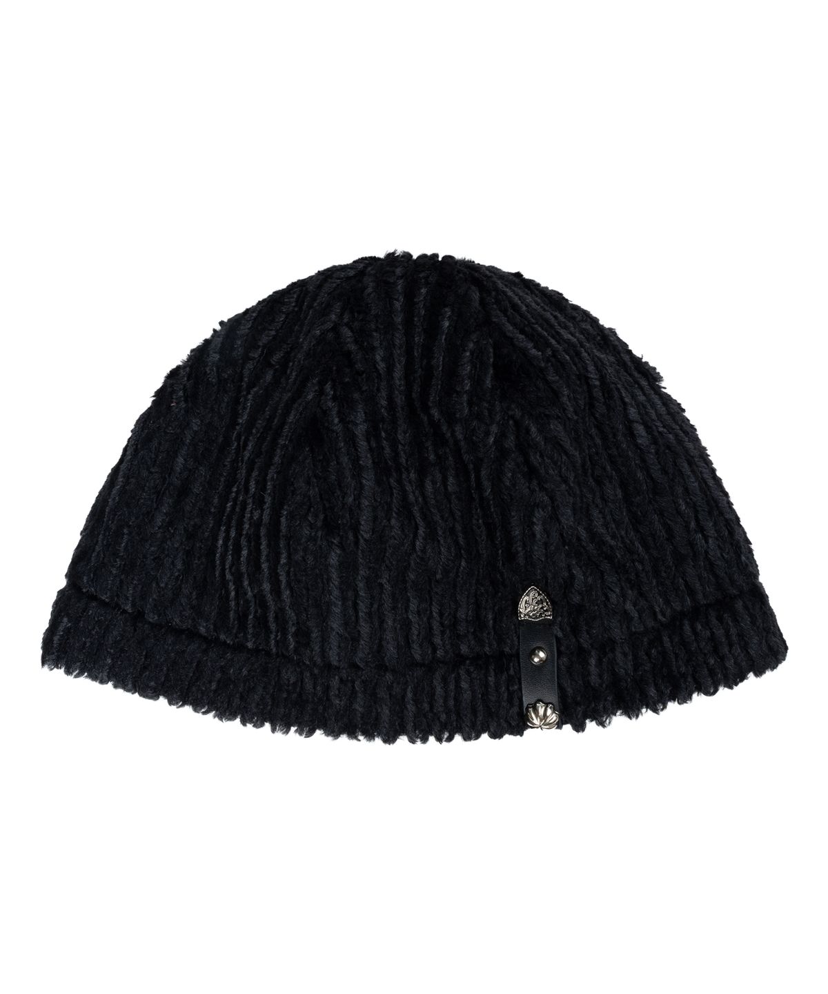 알에스에스씨(RSSC) FUR ROPE BEANIE - BLACK