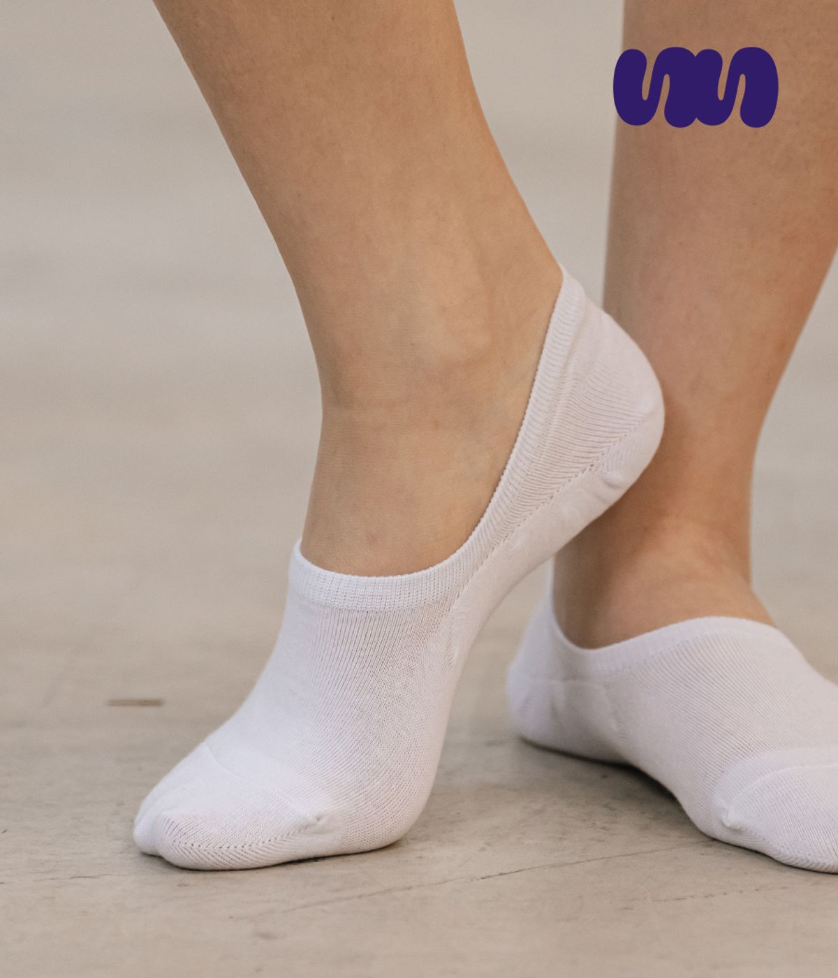 스테디삭(STEADY SOCKS) [10PACK] 스테디삭 페이크삭스(벗겨짐방지)_화이트/블랙