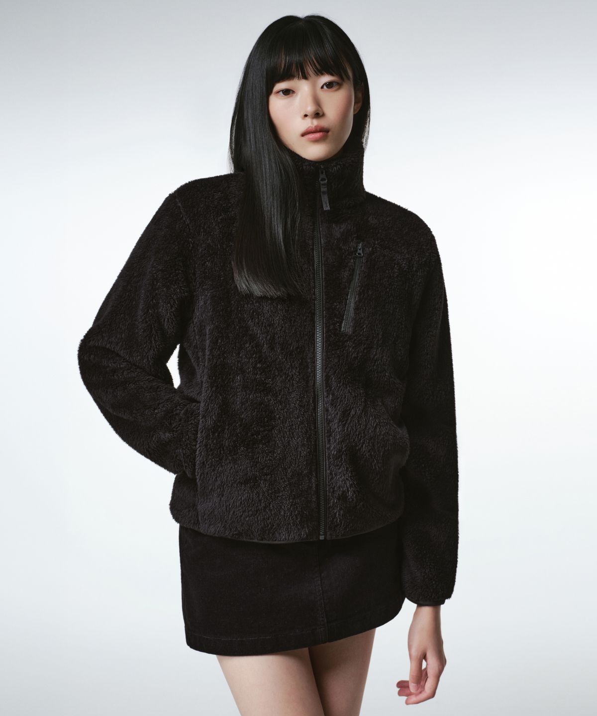 무신사 스탠다드 우먼(MUSINSA STANDARD WOMAN) [시티 레저] 우먼즈 플러피 플리스 집업 재킷 (6 colors)