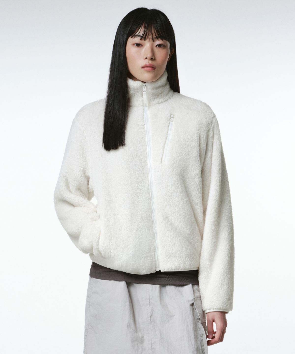 무신사 스탠다드 우먼(MUSINSA STANDARD WOMAN) [시티 레저] 우먼즈 플러피 플리스 집업 재킷 (6 colors)