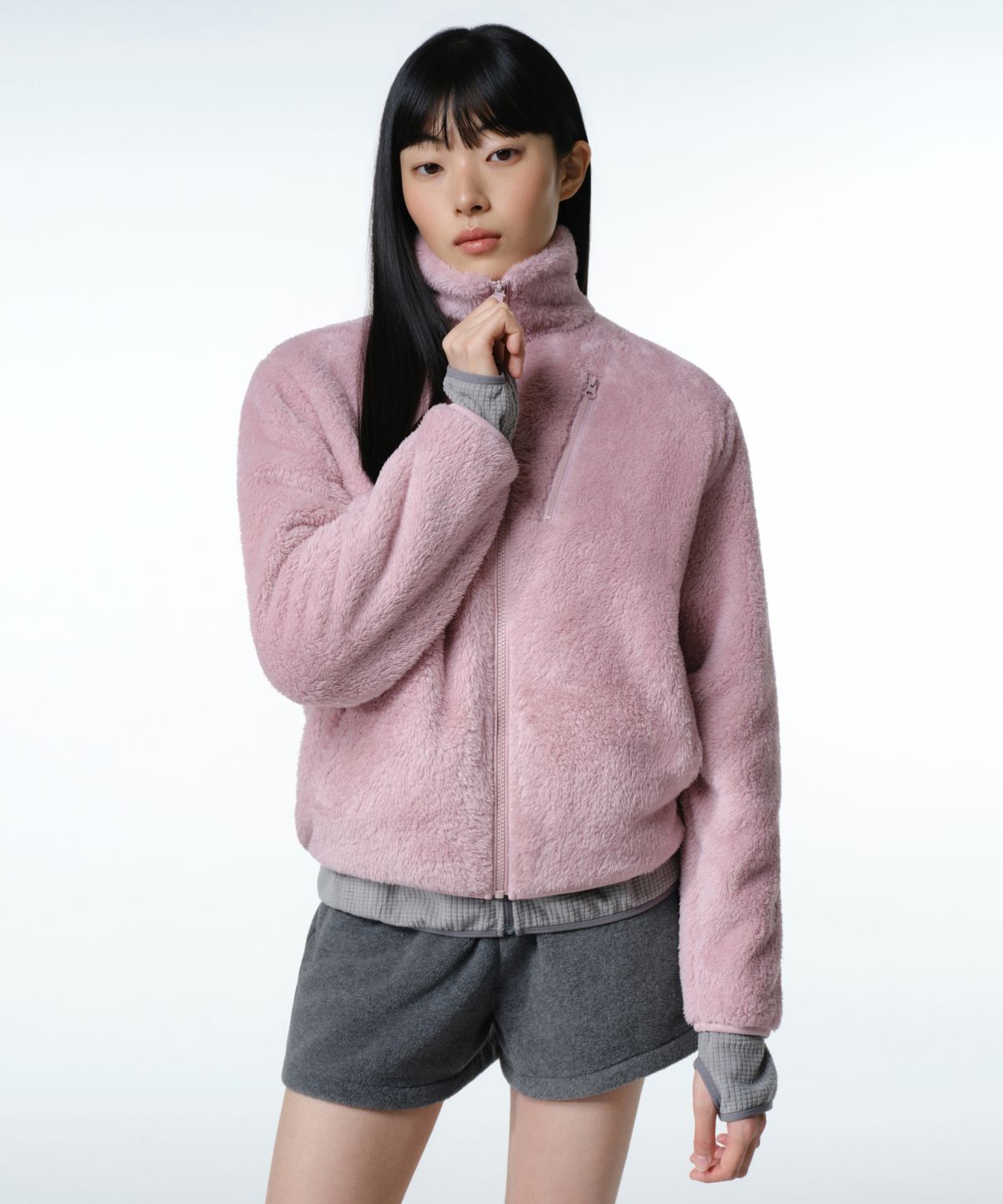 무신사 스탠다드 우먼(MUSINSA STANDARD WOMAN) [시티 레저] 우먼즈 플러피 플리스 집업 재킷 (6 colors)