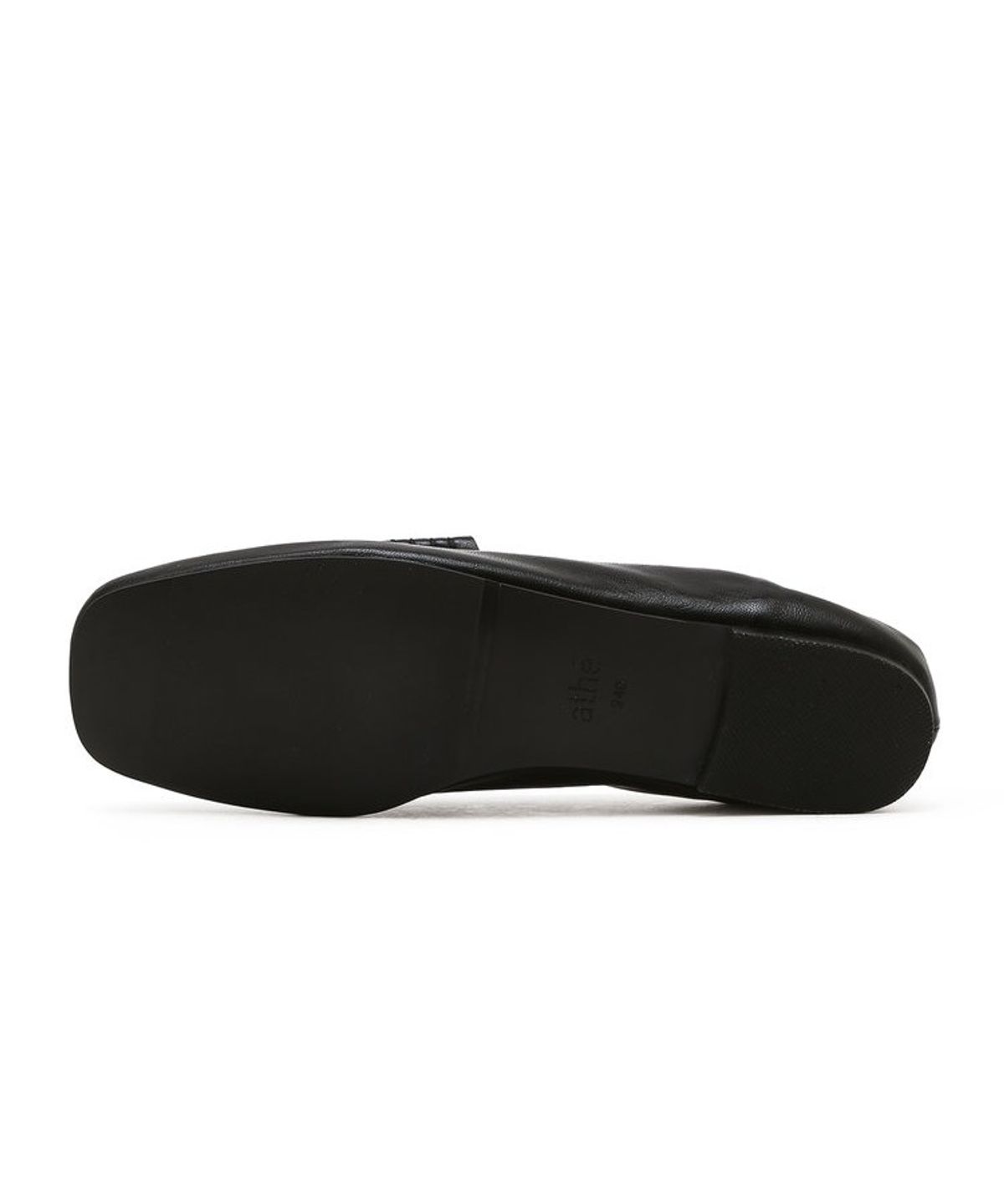 아떼 바네사브루노(ATHE VANESSABRUNO) 블랙 더블에이 셔링 로퍼 AASO6F302BK