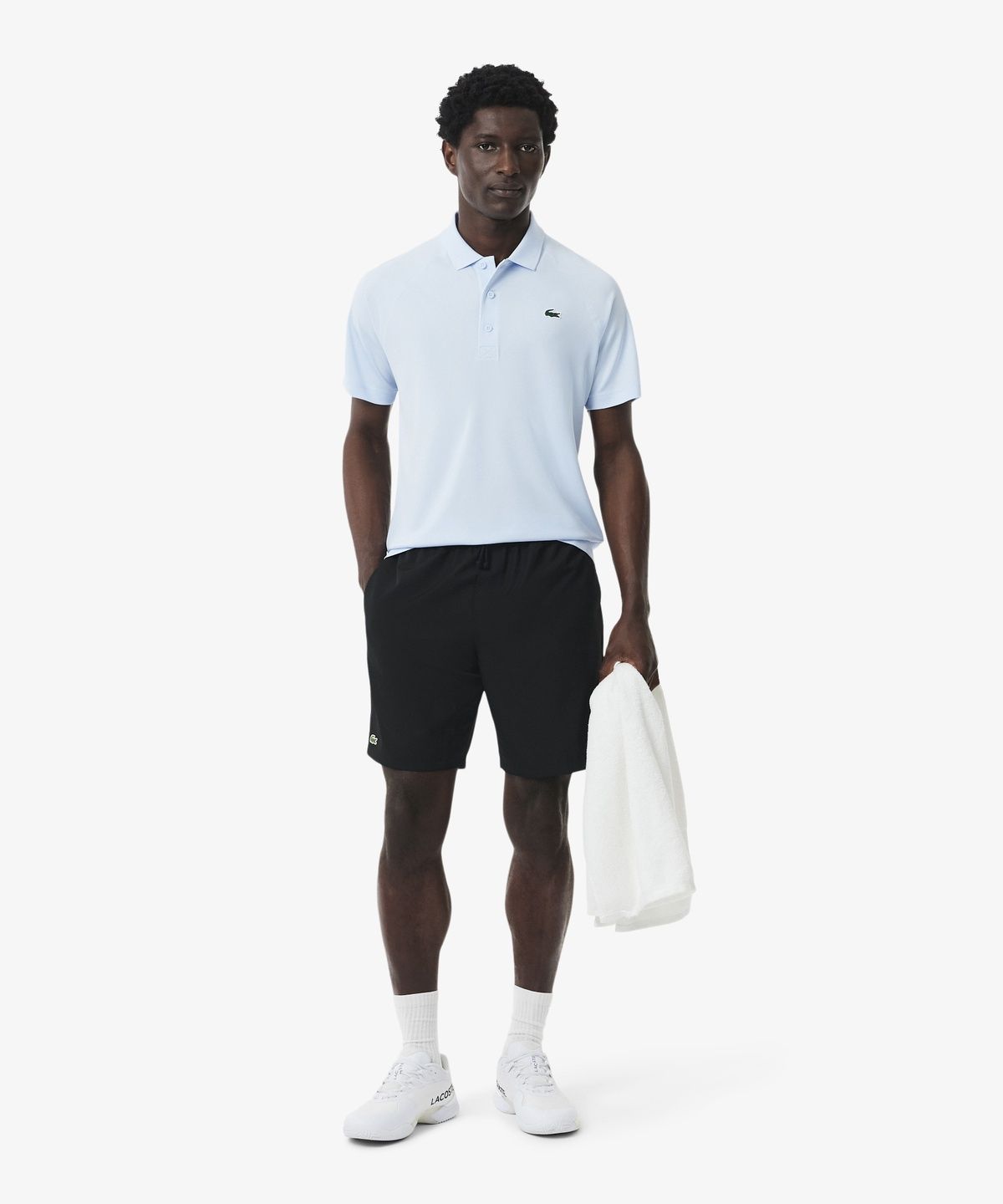 라코스테(LACOSTE) 남성 트레이닝 쇼츠 GH353T-56N 031