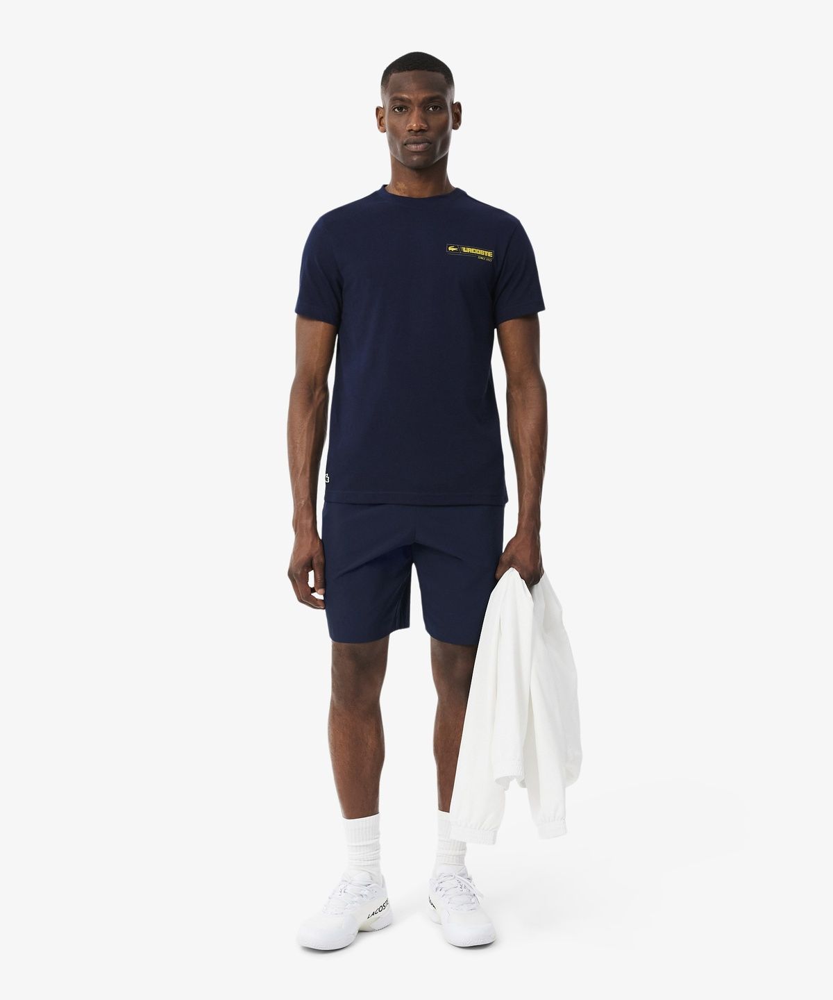 라코스테(LACOSTE) 남성 트레이닝 기본 쇼츠 GH7452-56N 166