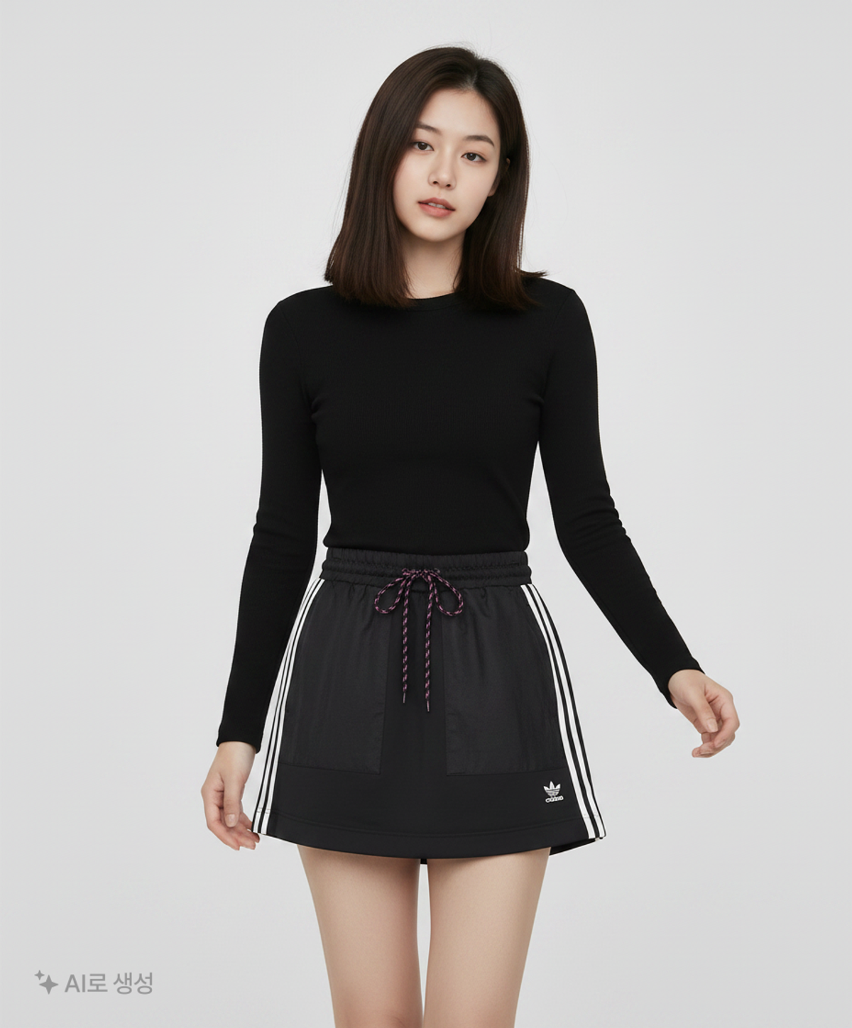 아디다스(ADIDAS) 스커트 - 블랙 / FL4101 S