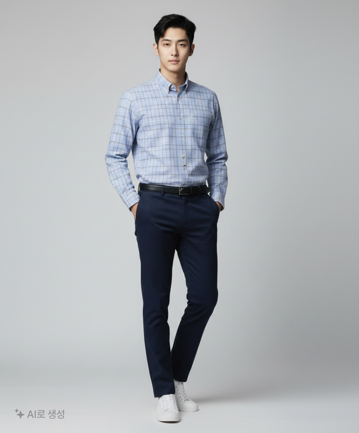 올젠(OLZEN) 캐주얼 셔츠 115