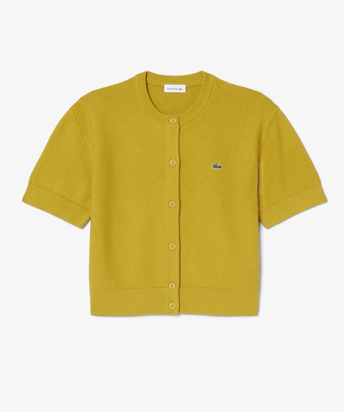 라코스테(LACOSTE) 여성 링스링스 반팔 가디건 AF8244-56N 5AI