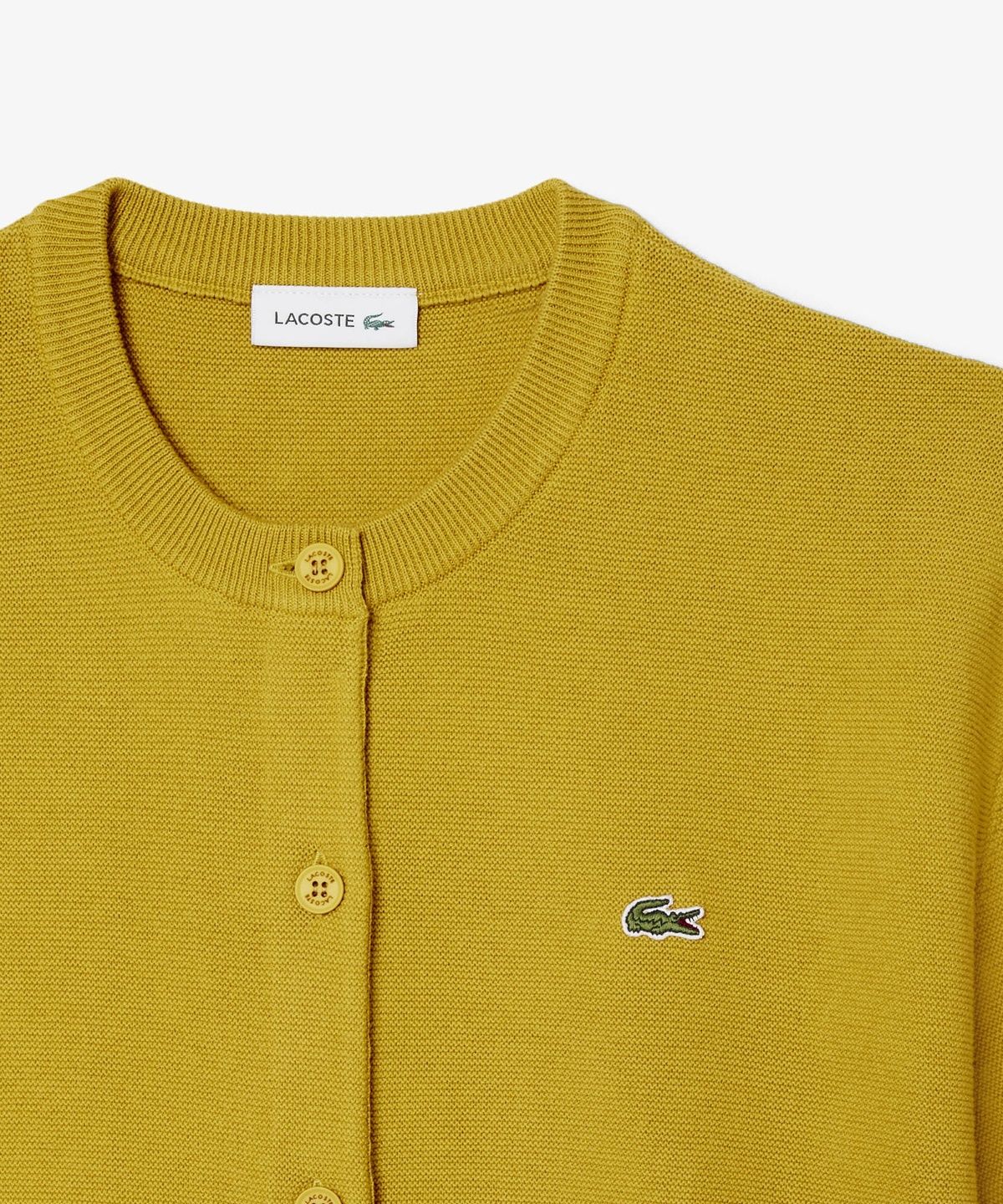 라코스테(LACOSTE) 여성 링스링스 반팔 가디건 AF8244-56N 5AI
