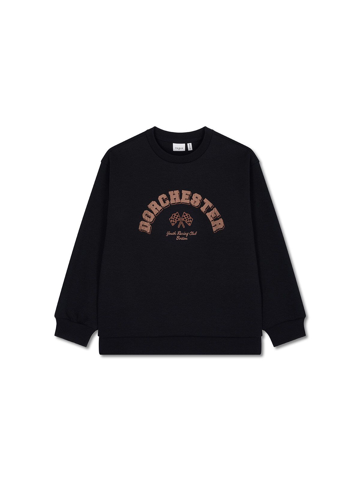 폴햄키즈(POLHAM KIDS) 시그니처유니 더블니트 레귤러핏 맨투맨_PKG3TR3011