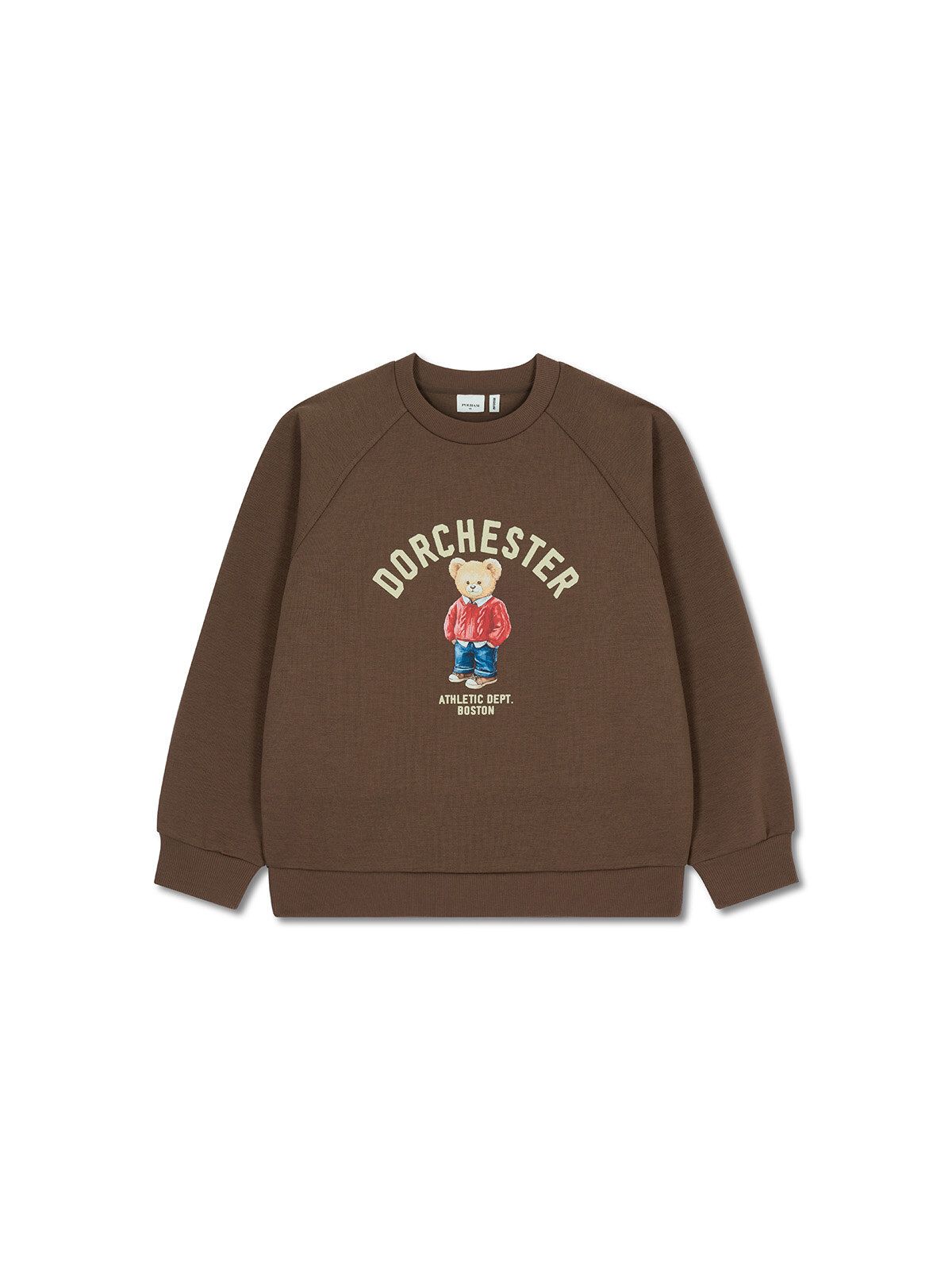 폴햄키즈(POLHAM KIDS) 시그니처유니 더블니트 레귤러핏 맨투맨_PKG3TR3011