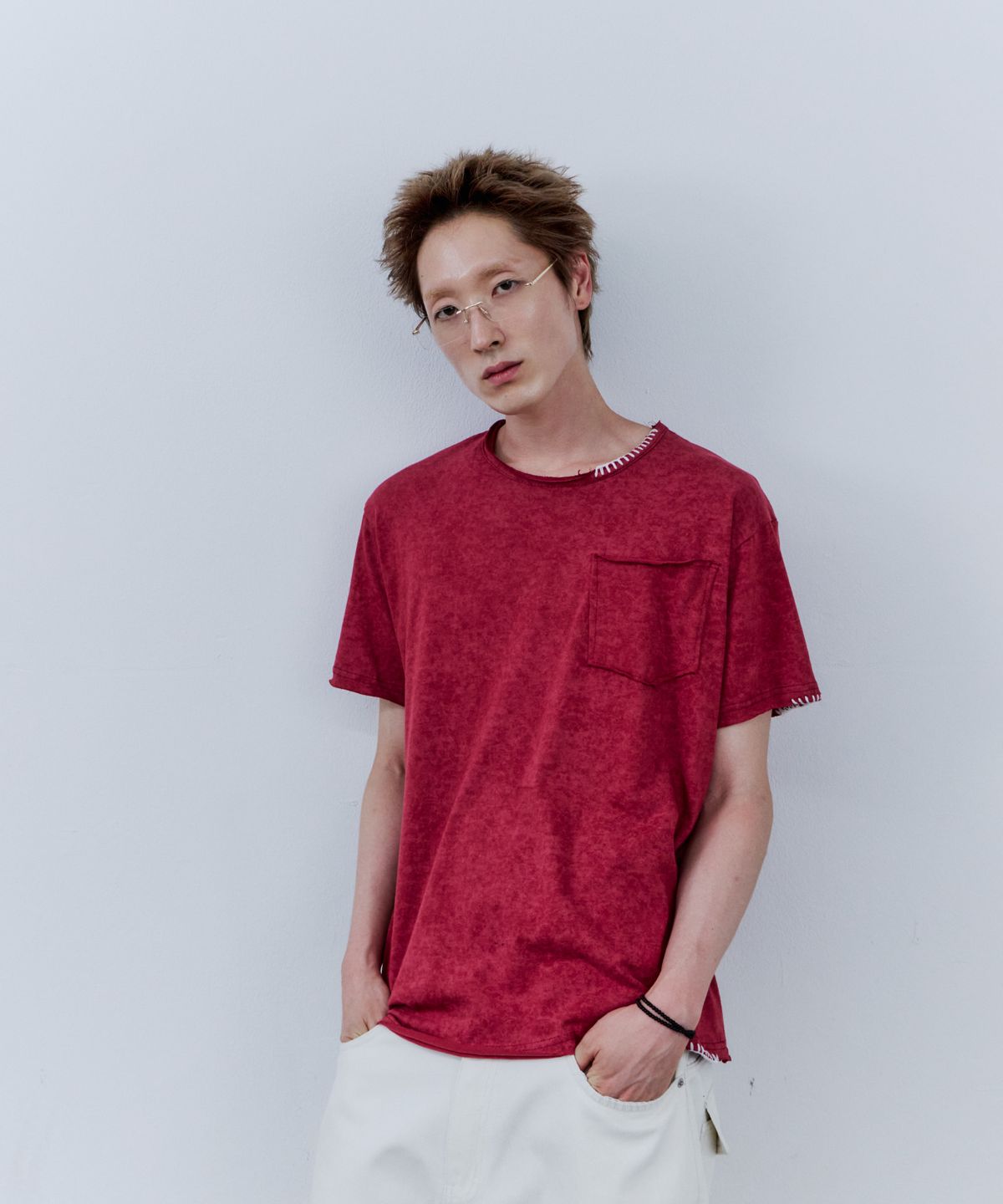 노쿨러스(NOSCOULEURS) UL T-SHIRT 08 RED