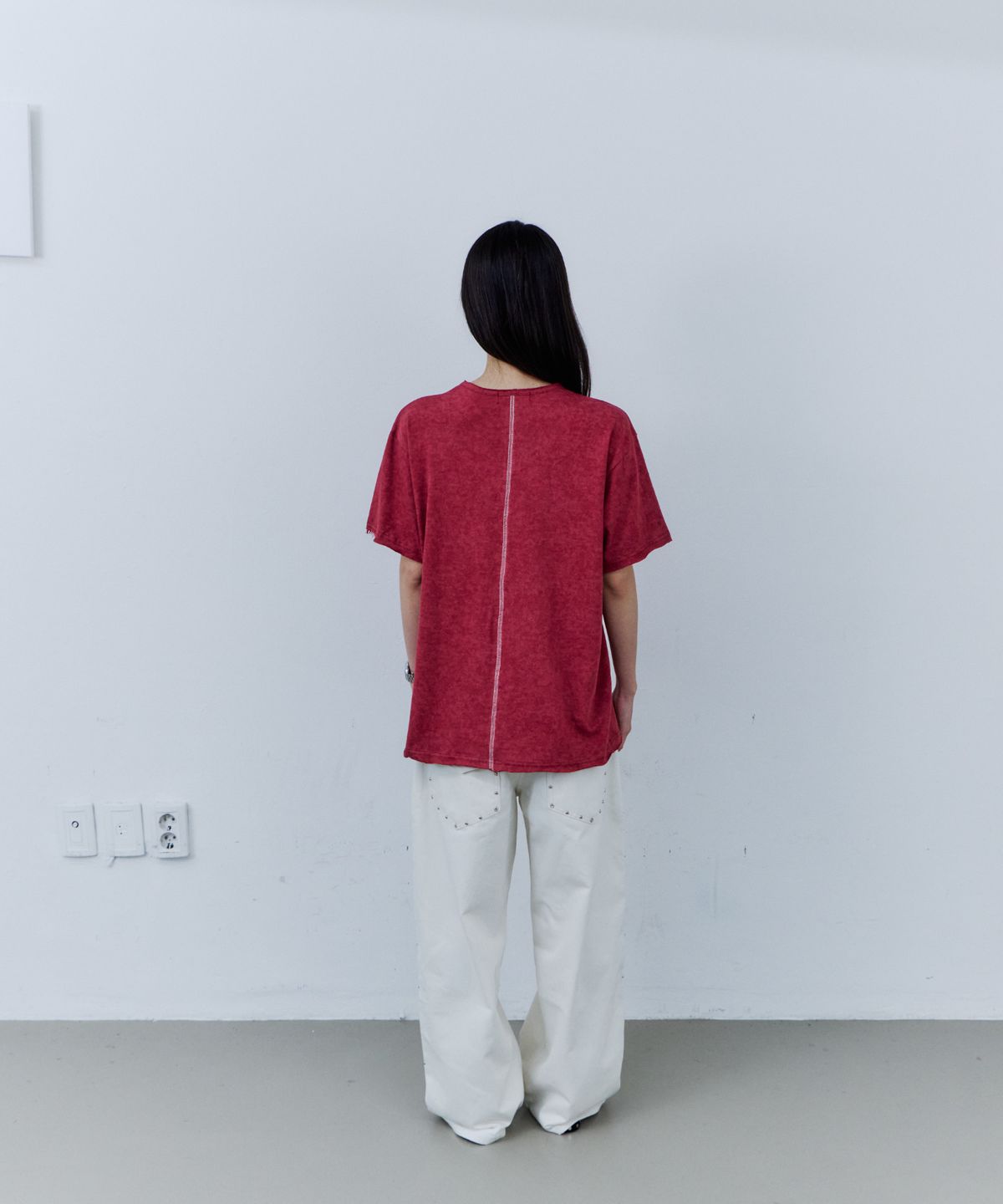 노쿨러스(NOSCOULEURS) UL T-SHIRT 08 RED