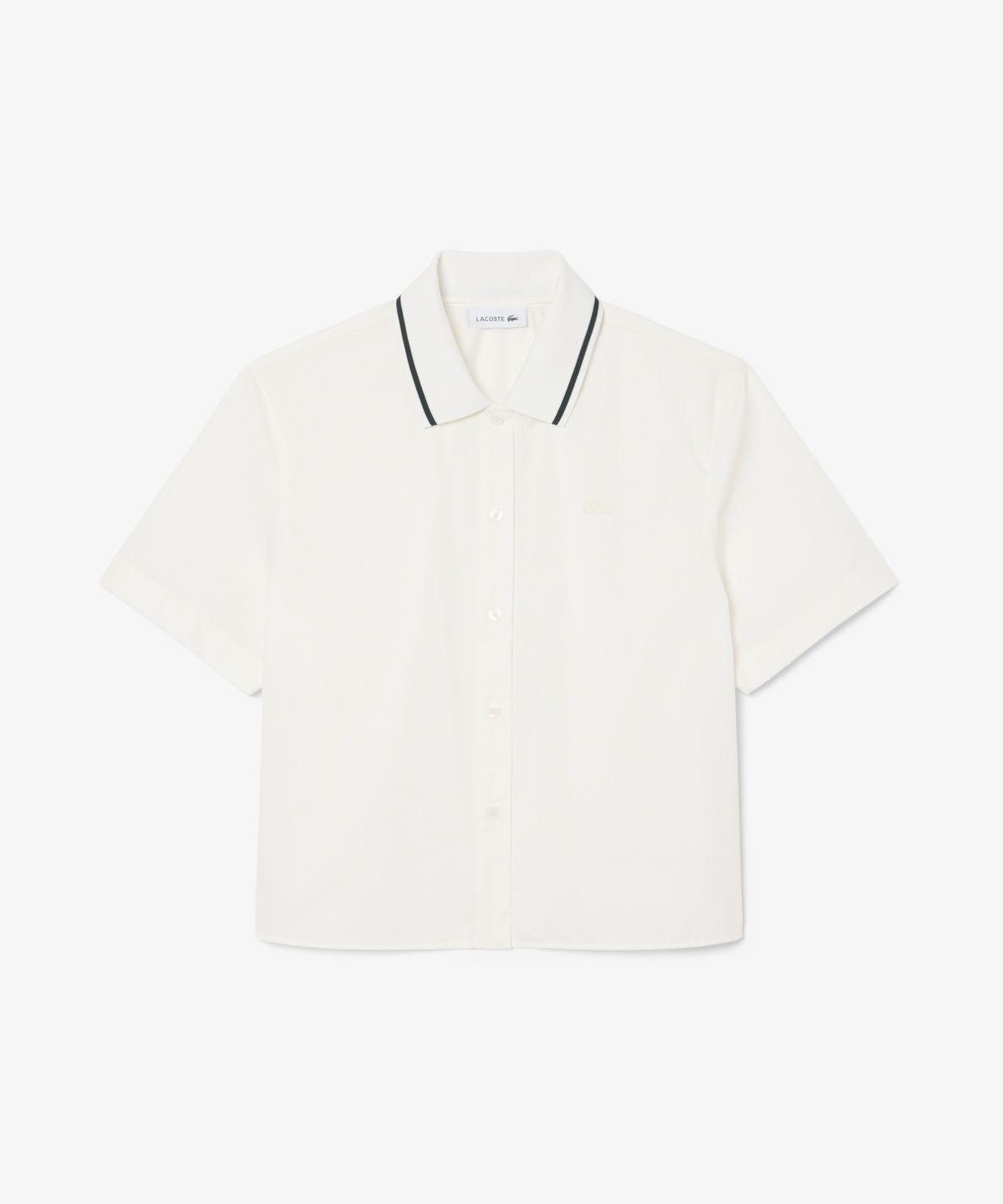 라코스테(LACOSTE) 여성 카라넥 포인트 반팔 셔츠 CF8478-56N 70V