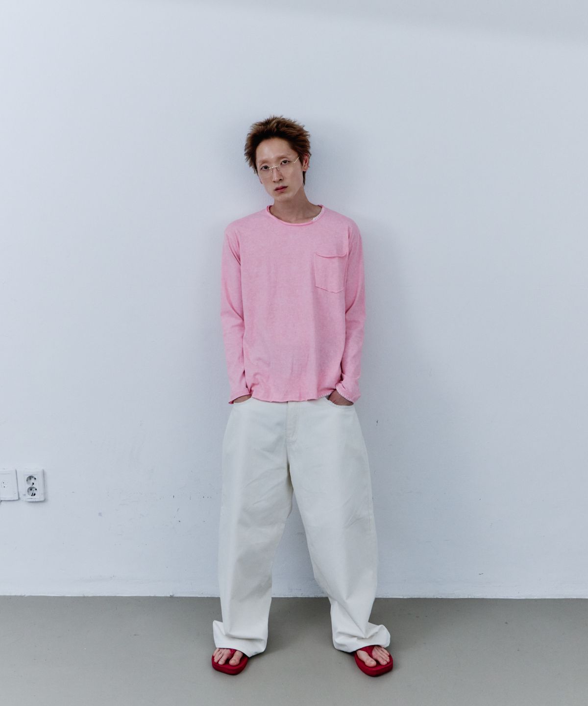 노쿨러스(NOSCOULEURS) UL LS T-SHIRT 09 PINK