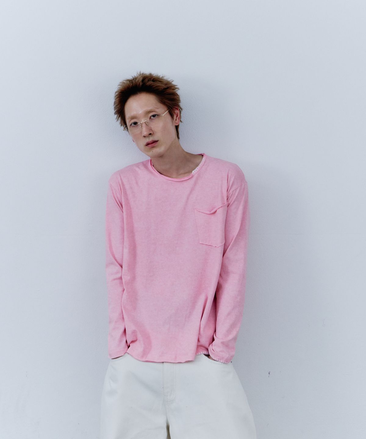 노쿨러스(NOSCOULEURS) UL LS T-SHIRT 09 PINK