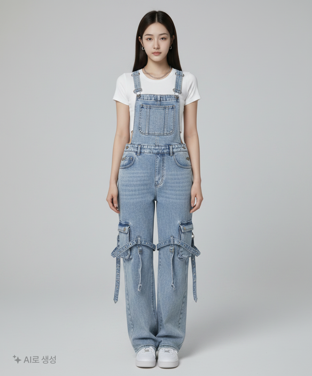 롬위(ROMWE) 청/데님 팬츠 M
