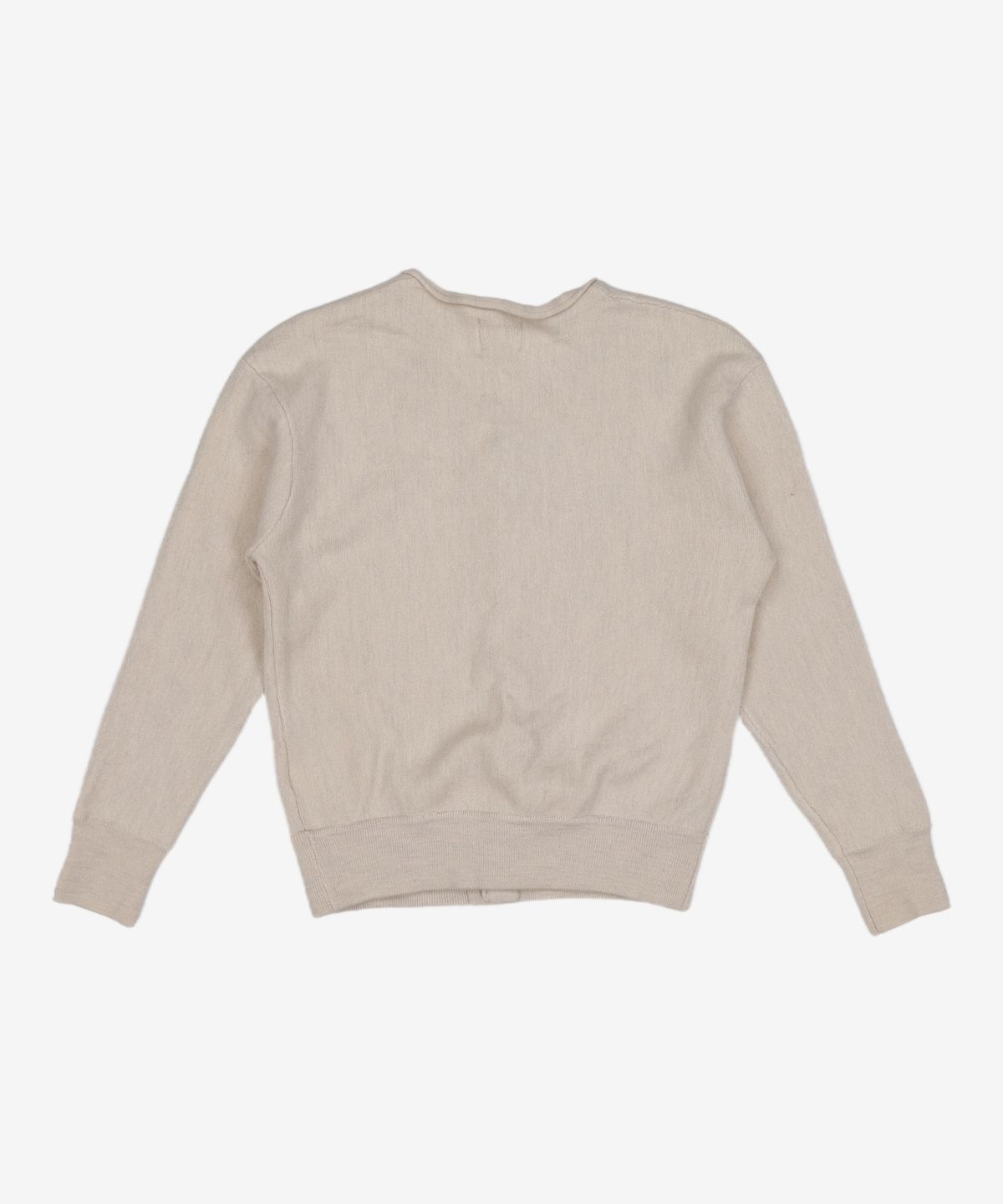 마리떼 프랑소와 저버(MARITHÉ + FRANҪOIS GIRBAUD) V NECK MERINO WOOL CARDIGAN oatmeal M