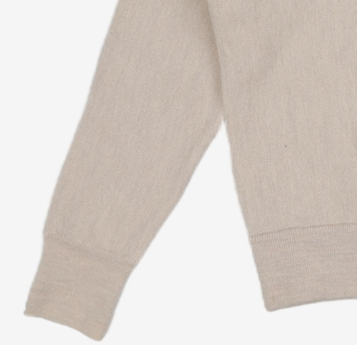 마리떼 프랑소와 저버(MARITHÉ + FRANҪOIS GIRBAUD) V NECK MERINO WOOL CARDIGAN oatmeal M