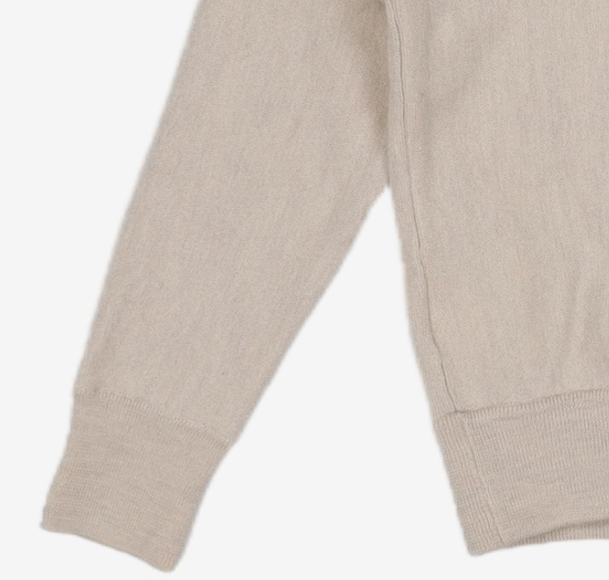마리떼 프랑소와 저버(MARITHÉ + FRANҪOIS GIRBAUD) V NECK MERINO WOOL CARDIGAN oatmeal M