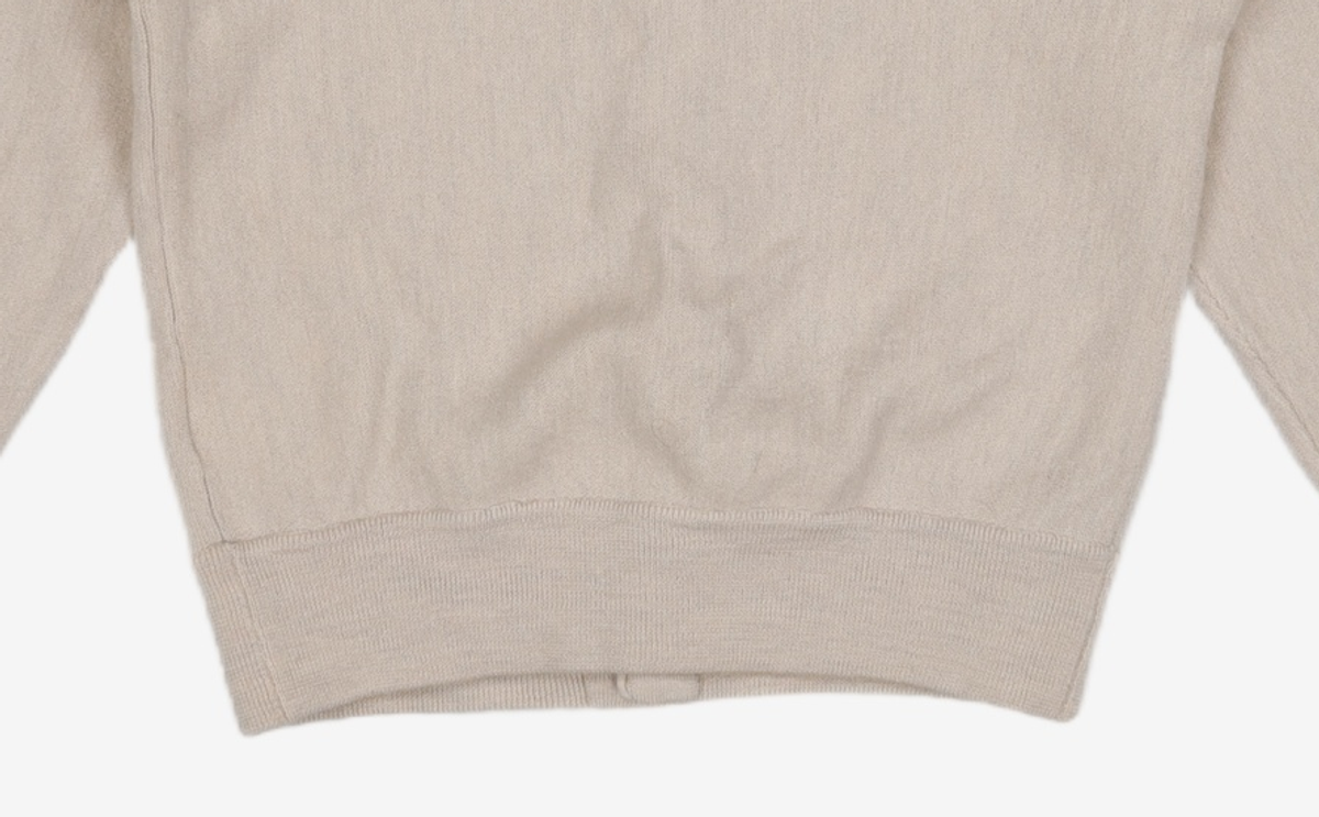 마리떼 프랑소와 저버(MARITHÉ + FRANҪOIS GIRBAUD) V NECK MERINO WOOL CARDIGAN oatmeal M