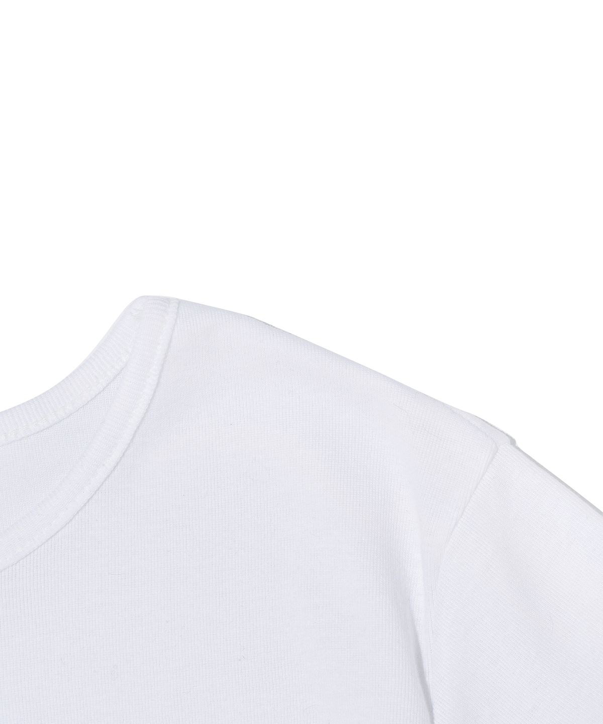 서울어패럴(SEOUL APPAREL) 스타 서울 로고 크롭 반팔티셔츠 (화이트)