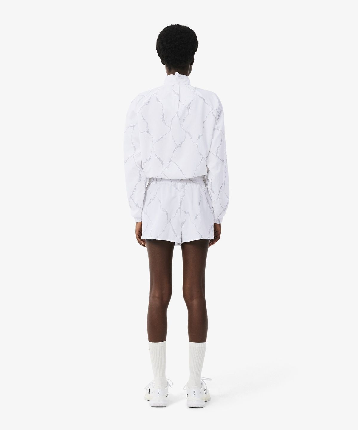 라코스테(LACOSTE) 여성 테니스 패턴 쇼츠 GF6845-56N Z13