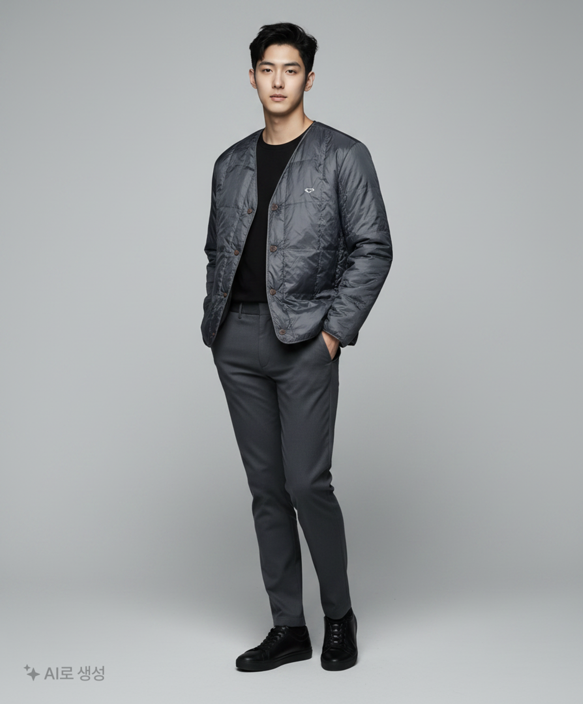 네이더스(NEITHERS) GOOSE DOWN L/S INNER JACKET (BEIGE) 5