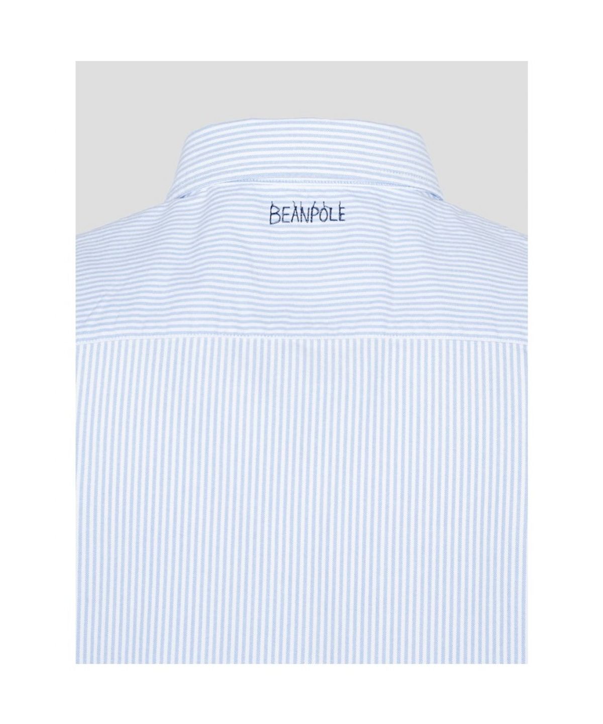 빈폴 멘(BEANPOLE MEN) [정희기] 스트라이프 반소매 셔츠  스카이 블루