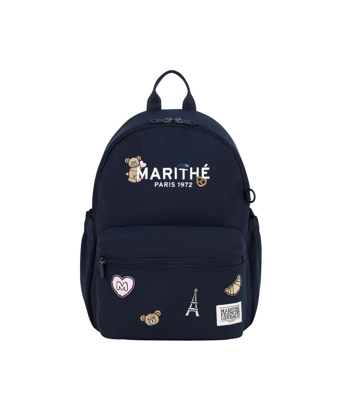 마리떼 키즈(MARITHÉ KIDS) KIDS ALLOVER BEAR WAPPEN BACKPACK navy